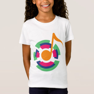 Muziek, Meisjes' Fine Jersey T-shirt