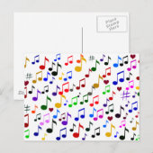 Muziek met Liefde_ Briefkaart (Voorkant / Achterkant)
