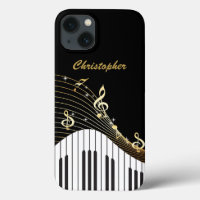 Muziek met piano-toetsenbord
