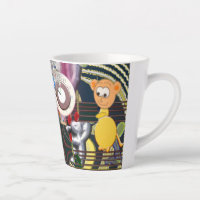 Muziek Muizen Latte Mok