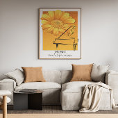 Muziek Muur Kunst Canvas Afdruk