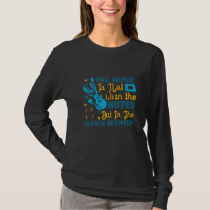 Muziek - Muziek Zit Niet In De Noten T-shirt