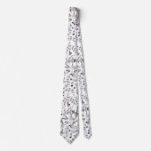 Muziek, muzieknoten stropdas (Voorkant)