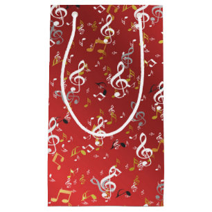 muziek, muzikaal, noot, wit, melodie, slim, geluid klein cadeauzakje