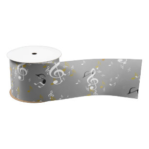 muziek, muzikaal, noot, wit, melodie, slim, geluid lint