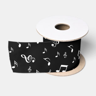 muziek, noot, sleutel, band, symbool, glanzend, el lint