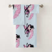 Muziek Note Fairy Bad Handdoek (Insitu)