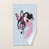 Muziek Note Fairy Bad Handdoek (Handdoek)