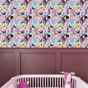 Muziek Note Fairy Behang