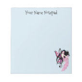 Muziek Note Fairy Notitieblok (Voorkant)