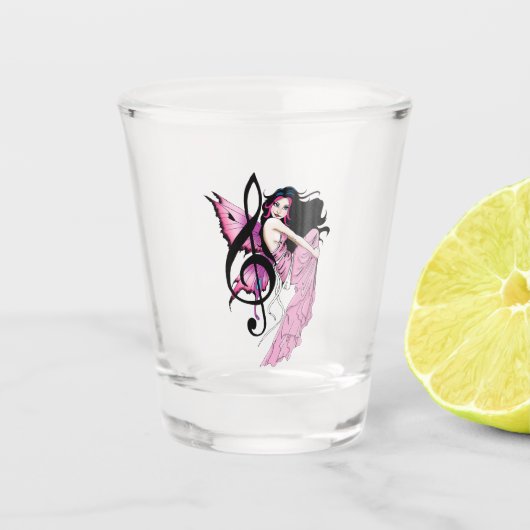 Muziek Note Fairy Shot Glas (Voorkant)