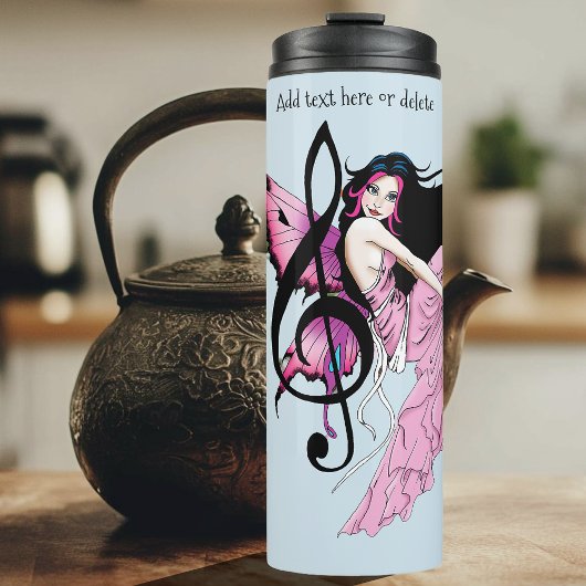 Muziek Note Fairy Thermosbeker