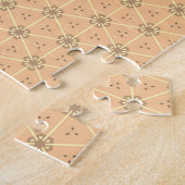 Muziek Note Patterned Heart Legpuzzel (Zijkant)