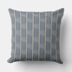 Muziek Note Striped Kussen