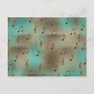 Muziek & Noten Briefkaart
