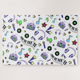Muziek omhoog zetten legpuzzel