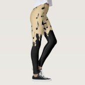 Muziek ontwerp Rustic voor Horn Section Leggings (Rechts)