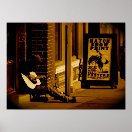 Muziek op Broadway Poster (Voorkant)