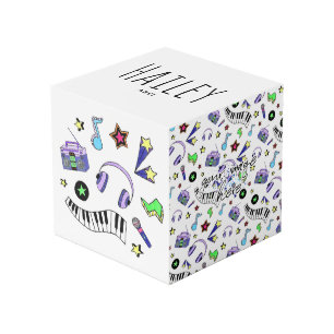 Muziek opvijzelen kubus