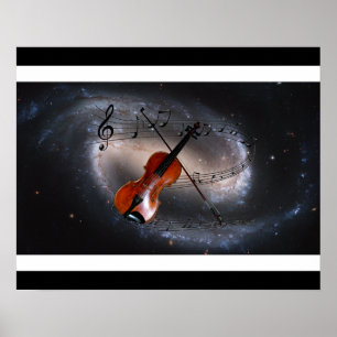 Muziek over het hele spectrum - halsstelsel ~Violi Poster