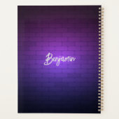 Muziek overal graffiti planner (Achterkant)