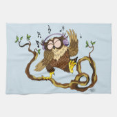 Muziek Owl Theedoek (Horizontaal)