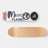 MUZIEK PLANET-skateboard Skateboard (Horizontaal)