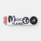 MUZIEK PLANET-skateboard Skateboard (Horizontaal)