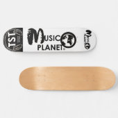 MUZIEK PLANET-skateboard Skateboard (Horizontaal)