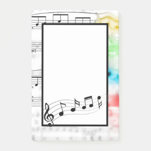 Muziek Post-it® Notes