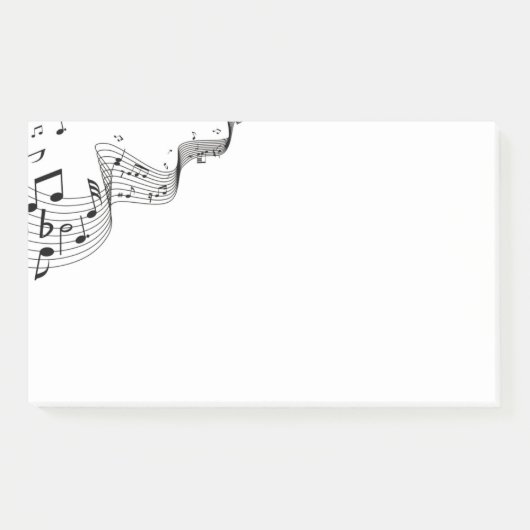 Muziek Post-It-notities Post-it® Notes (Voorkant)