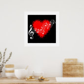 Muziek Poster (Keuken)