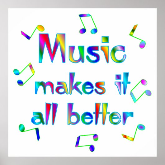 Muziek Poster (Voorkant)