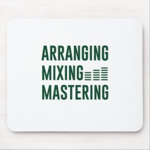 Muziek regelen mixen muismat