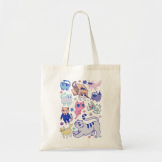 Muziek Retro Adventure Time Funny Graphic Gift Tote Bag