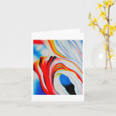 Muziek Roze en Blauw, Georgia O'Keeffe, Fine Art Kaart (Gele Bloem)