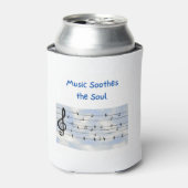 Muziek simuleert de sol op een blikjeskoeler (Blikje Voorkant)
