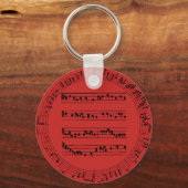 Muziek Sleutelhanger (Voorkant)
