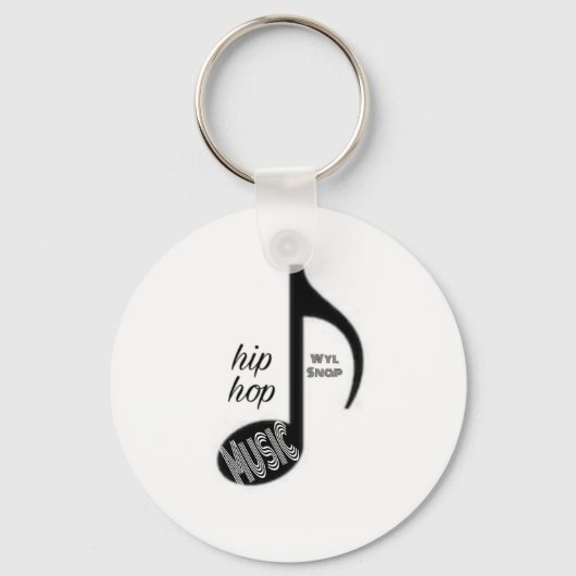 Muziek Sleutelhanger (Voorkant)