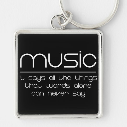 Muziek Sleutelhanger (Voorkant)