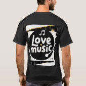 Muziek: Spin the Joy T-shirt (Achterkant)