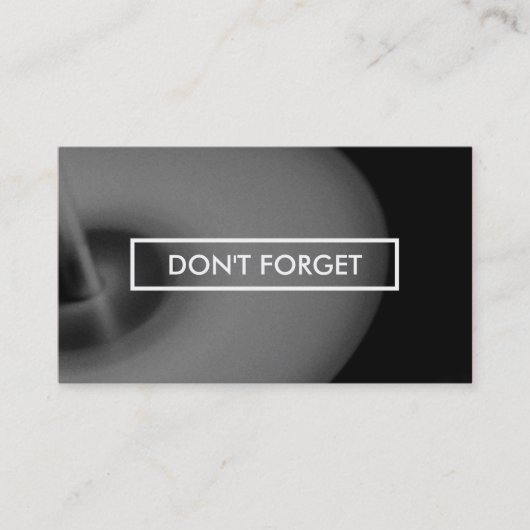 Muziek Student Afspraakherinnering Afsprakenkaartje (Voorkant)