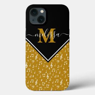 Muziek symbolen gepersonaliseerd Case-Mate iPhone 13 Hoesje