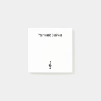 Muziek Symbool Eenvoudige Treble Clef Post-it® Notes