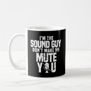 Muziek Tech Audio Engineer Geluid Guy Koffiemok