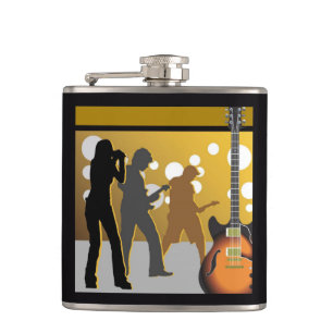 Muziek Theme Flask, 615 Nashville Flask Heupfles