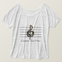 Muziek Treble Clef Heart en Personeel