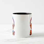 Muziek Tweekleurige Koffiemok (Center)