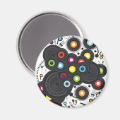 Muziek uit de 20e eeuw magneet (Voorkant / Achterkant)