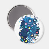 Muziek uit de 20e eeuw magneet (Voorkant / Achterkant)